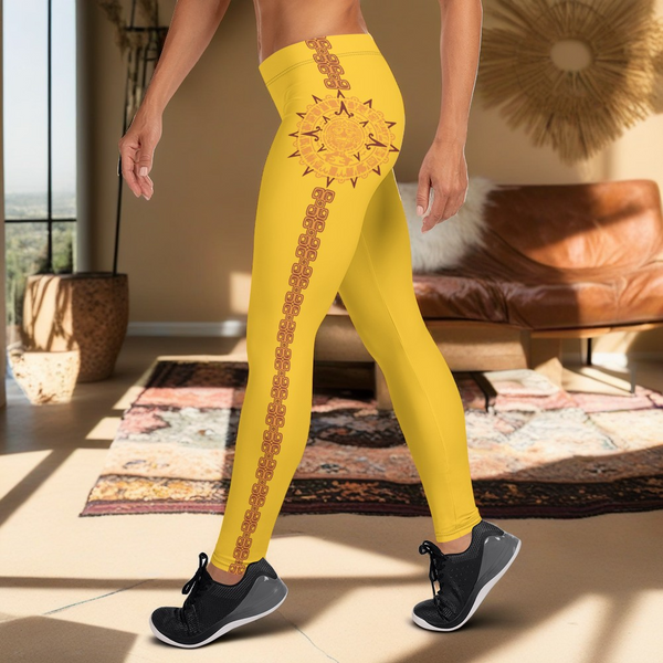 Mictlantecuhtli Aztec Leggings